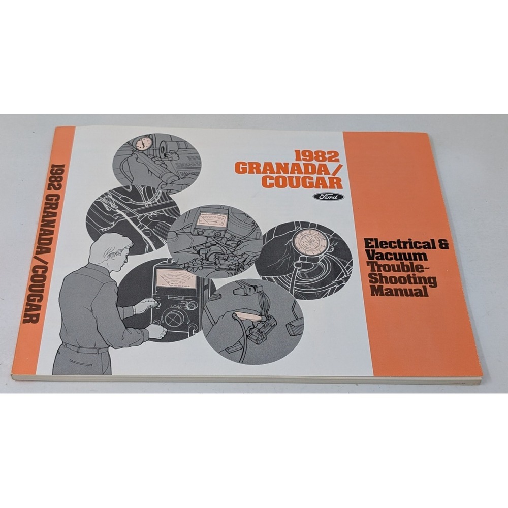 1982 Ford Granada Cougar Electrical And Vacuum Troubleshooting Manual